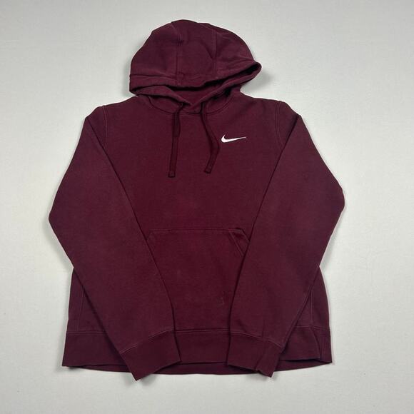 Burgundy Nike Hoodie - Picture 1 of 8